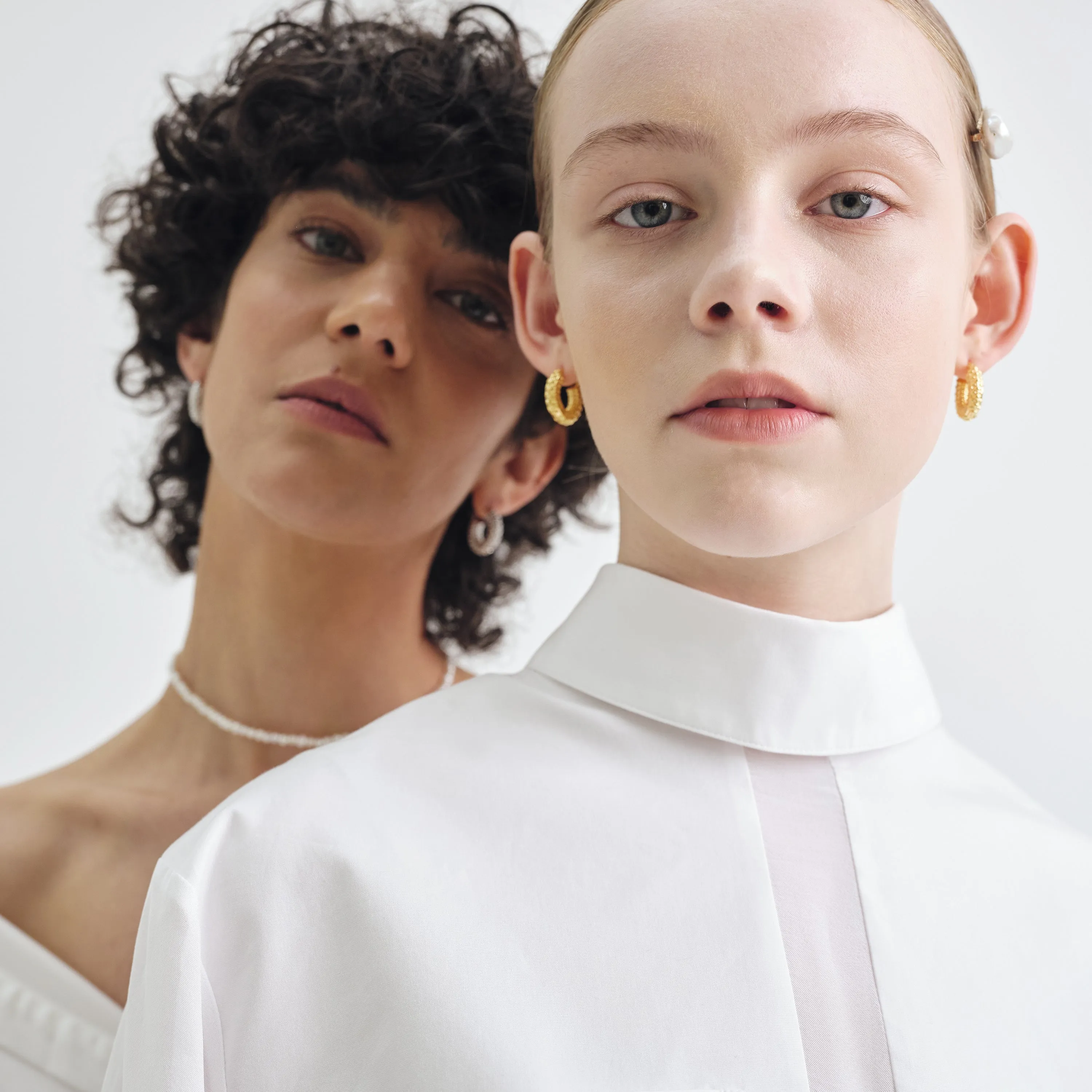 Wheel Hoop Earrings