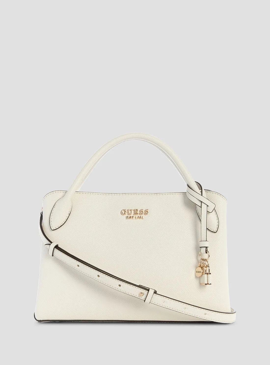 White Fedana Satchel Bag