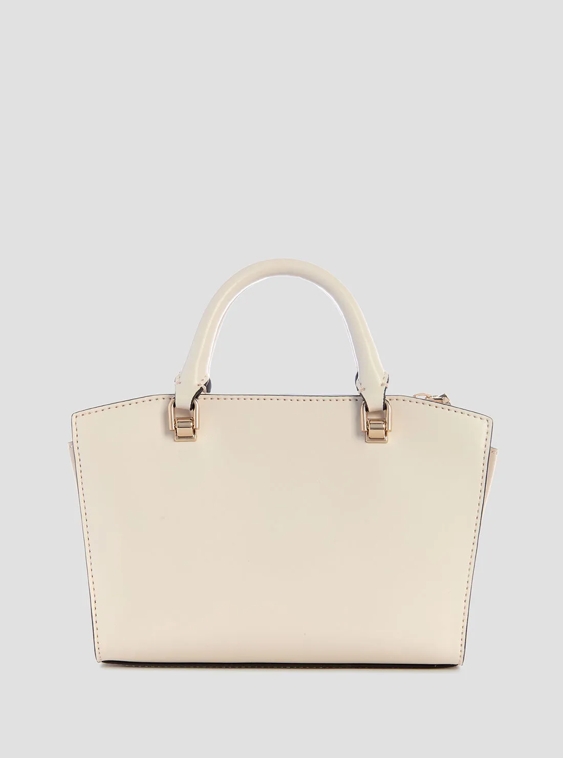White Queensland Mini Satchel Bag