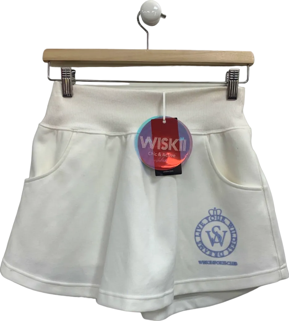 Wiskii Ivory Chic & Active Skirt UK L