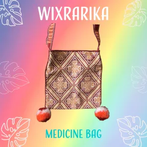 Wixrarika (Huichol) Sacred Bag - Pom Poms