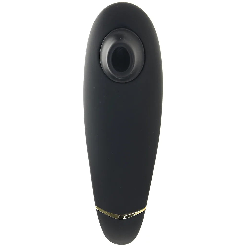 Womanizer Premium 2 Rechargeable Silicone Luxurious Pleasure Air Clitoral Stimulator Black