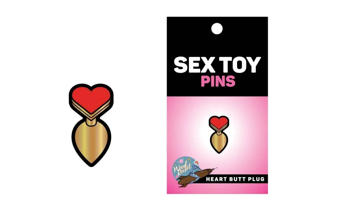 Wood Rocket Assorted Adult Pins