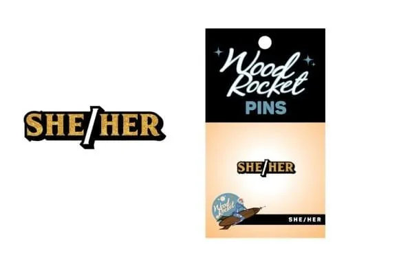 Wood Rocket Assorted Adult Pins