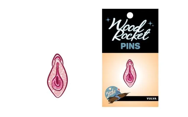 Wood Rocket Assorted Adult Pins