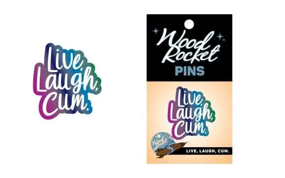 Wood Rocket Assorted Adult Pins