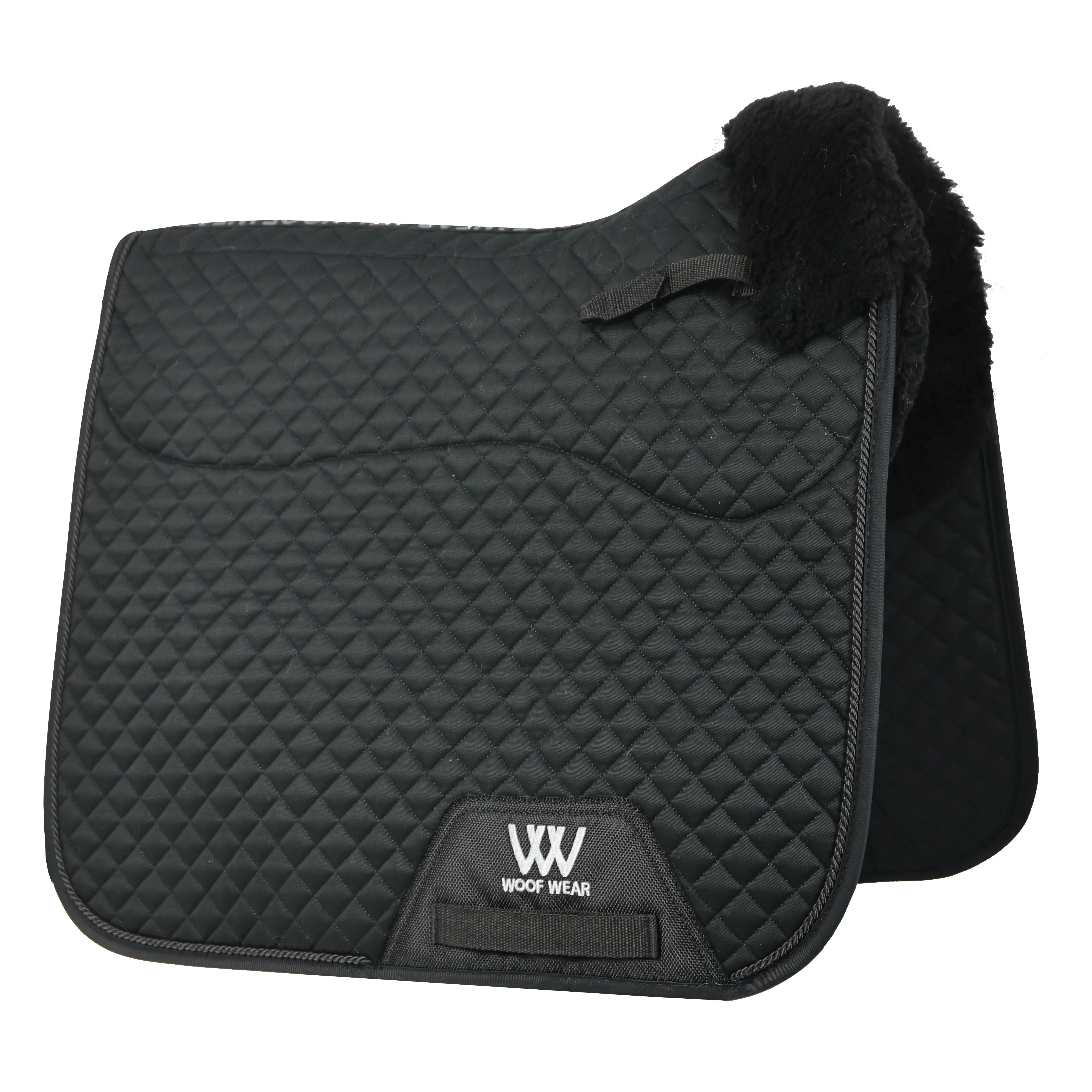 Woof Wear Sheepskin Dressage Pad Black