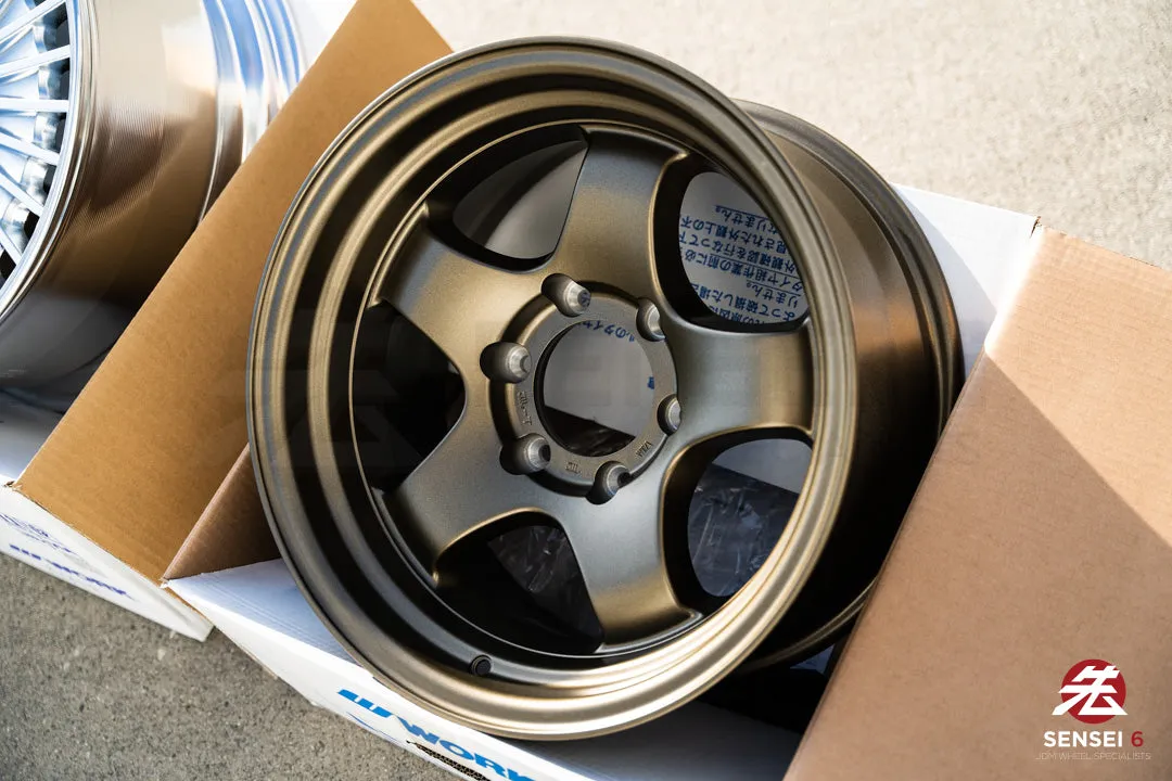 Work Xtrap S1HC / 17x8.5 -10 / 6x139.7 / Matte Bronze