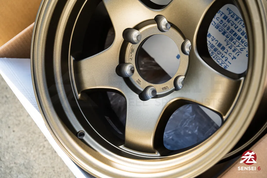 Work Xtrap S1HC / 17x8.5 -10 / 6x139.7 / Matte Bronze