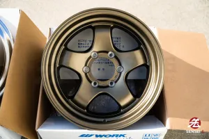 Work Xtrap S1HC / 17x8.5 -10 / 6x139.7 / Matte Bronze