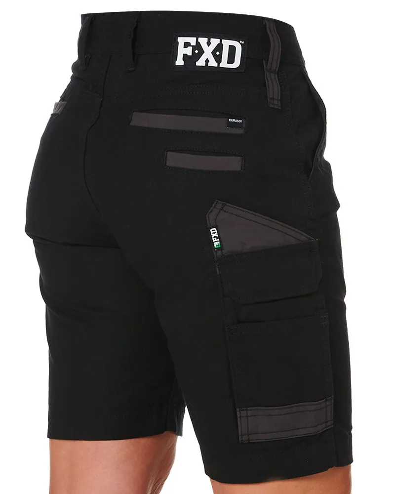 WS-3W Ladies Stretch Work Shorts - Black