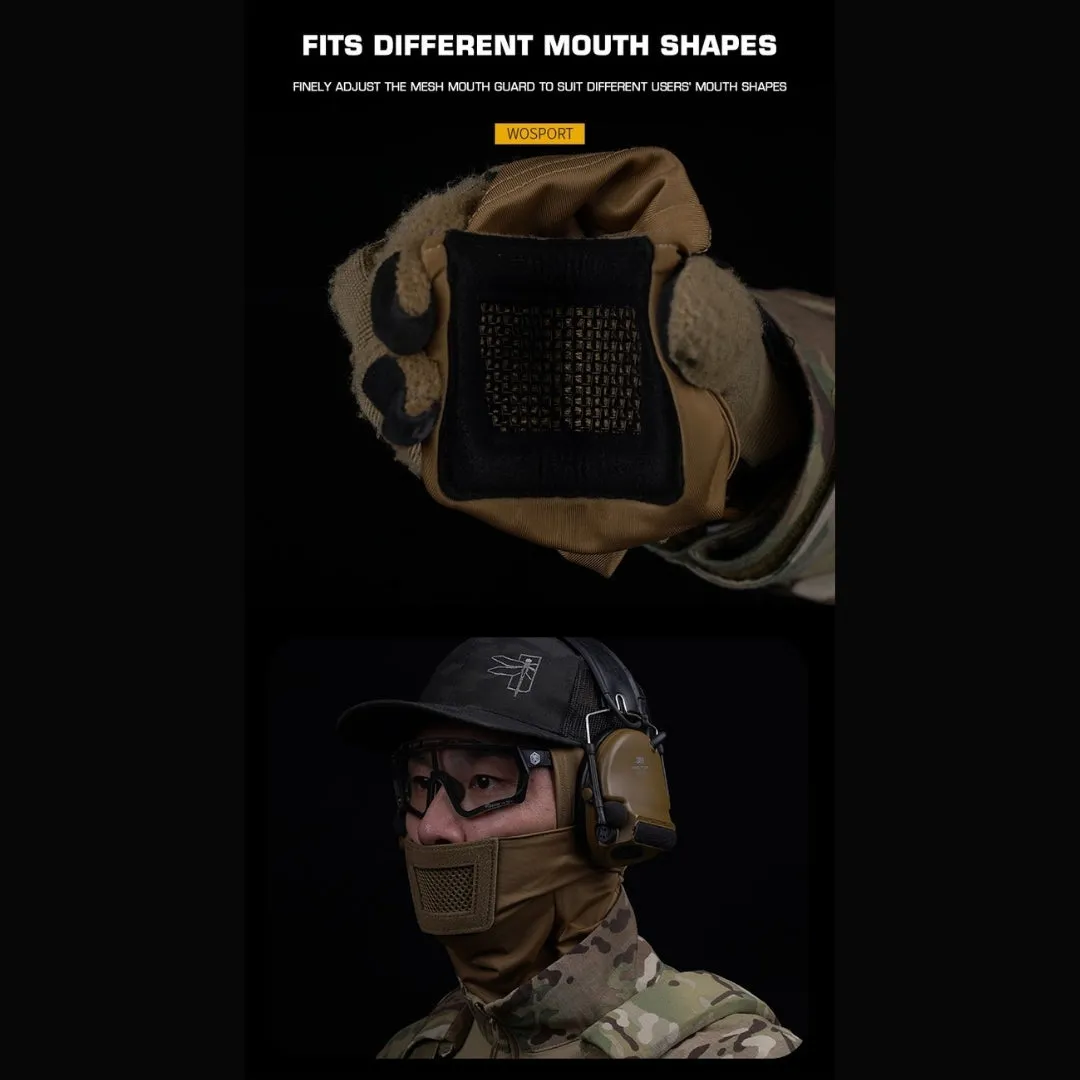 WST Knight Balaclava with Teeth Guard - Tan