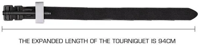 WST Molle Plastic Pouch and CAT Tourniquet (Dummy), Set - Black