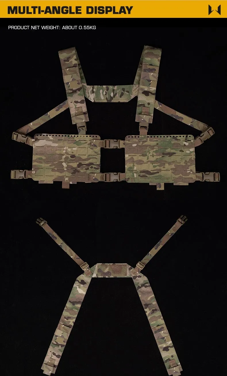 WST Split Tactical Chest Rig Alpha - Ranger Green