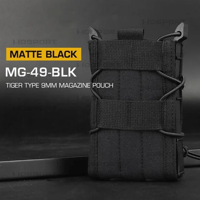 WST Tiger Type 5.56 Magazine Molle Pouch - Black