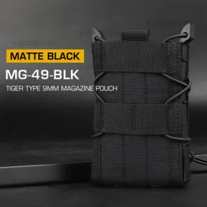 WST Tiger Type 5.56 Magazine Molle Pouch - Black