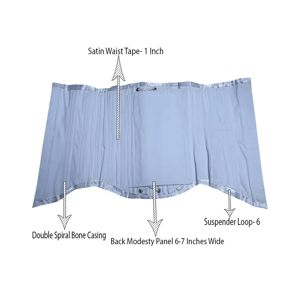 WT-UB LONGER WHITE/WHITE STRIPE JACQ