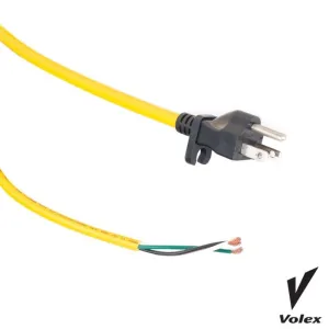 Yellow 16 Gauge 3 Wire Heavy Duty Volex Cord - 50'