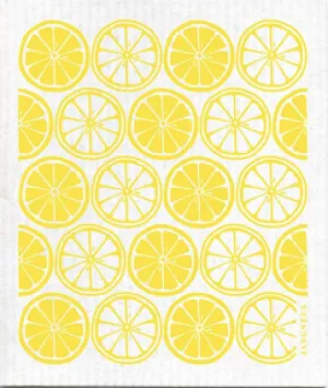 Yellow Citrus Dishcloth