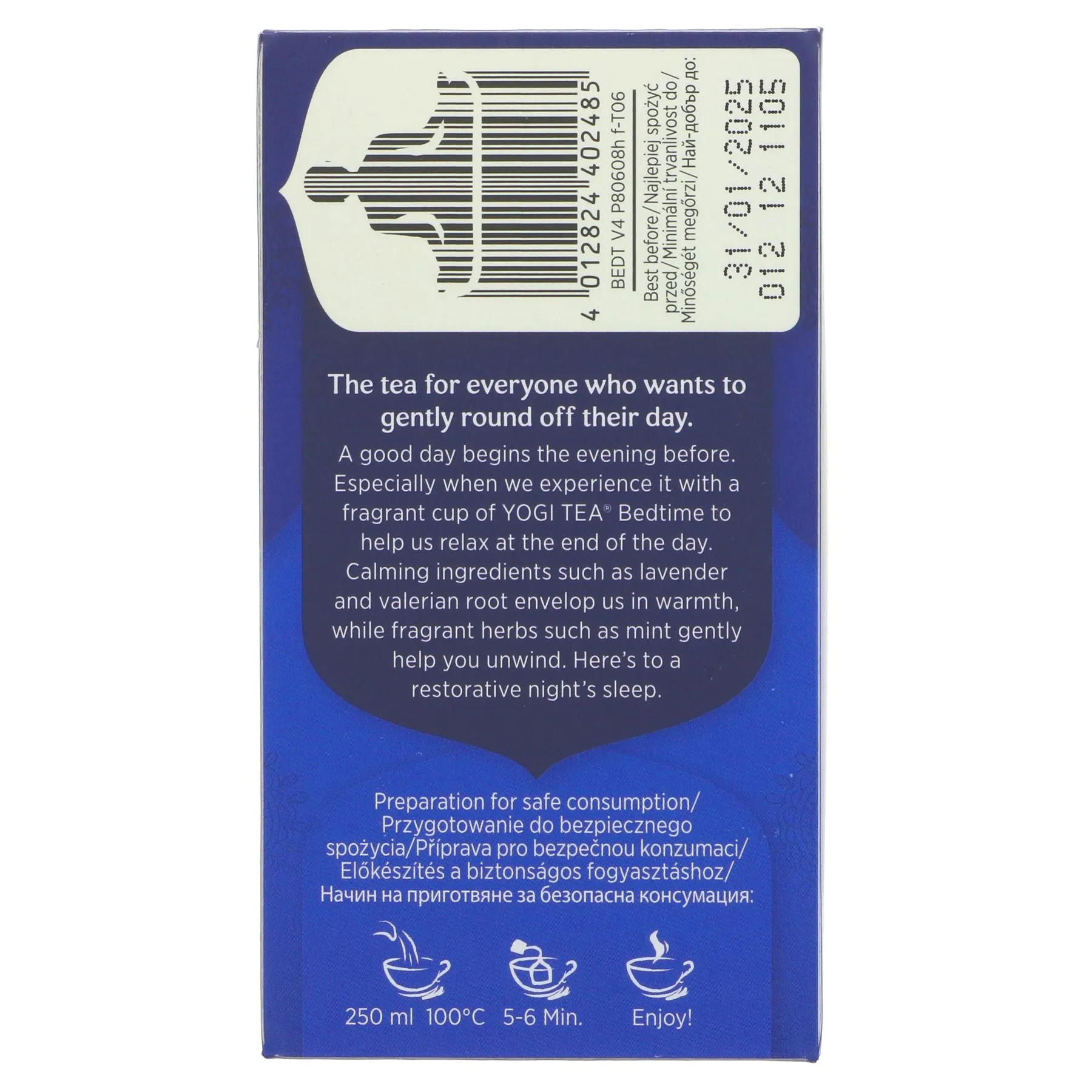 Yogi Tea | Bedtime - Fennel, Chamomile, Valerian | 17 bags