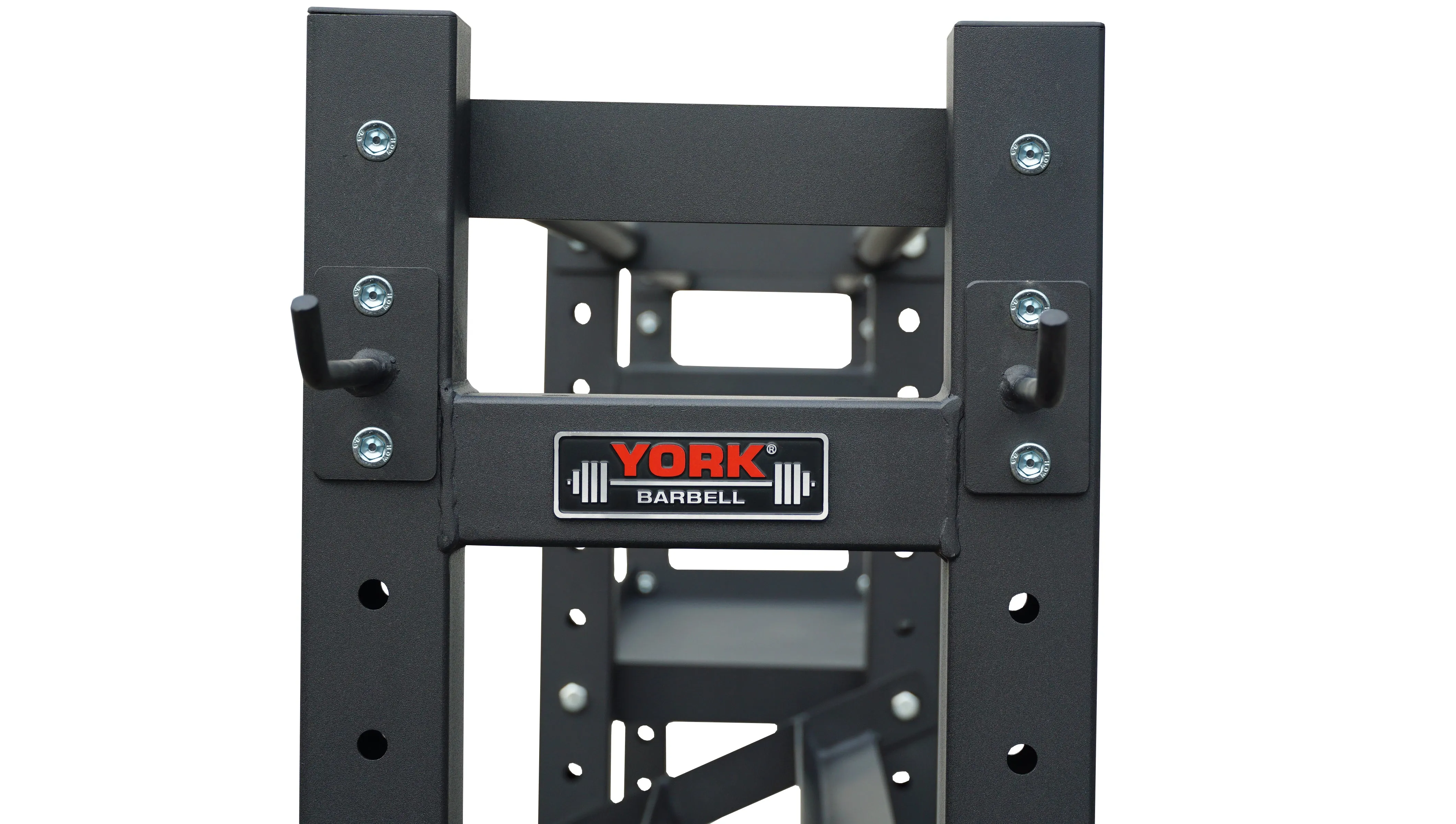 York Barbell 4-Tier Functional Weights & Bar Storage  - Black