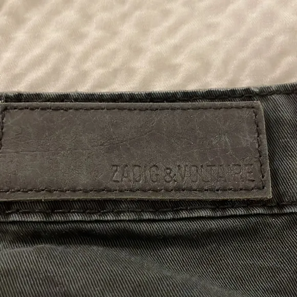 Zadig &amp; Voltaire Black Mini Skirt