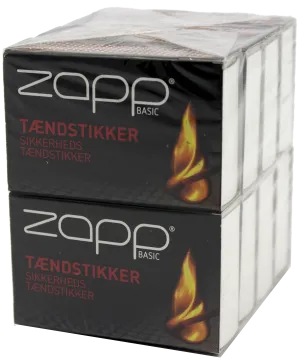ZAPP TÄNDSTICKOR 8X45 STK. 47 MM